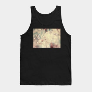 White Cherry Plum flowers Tank Top